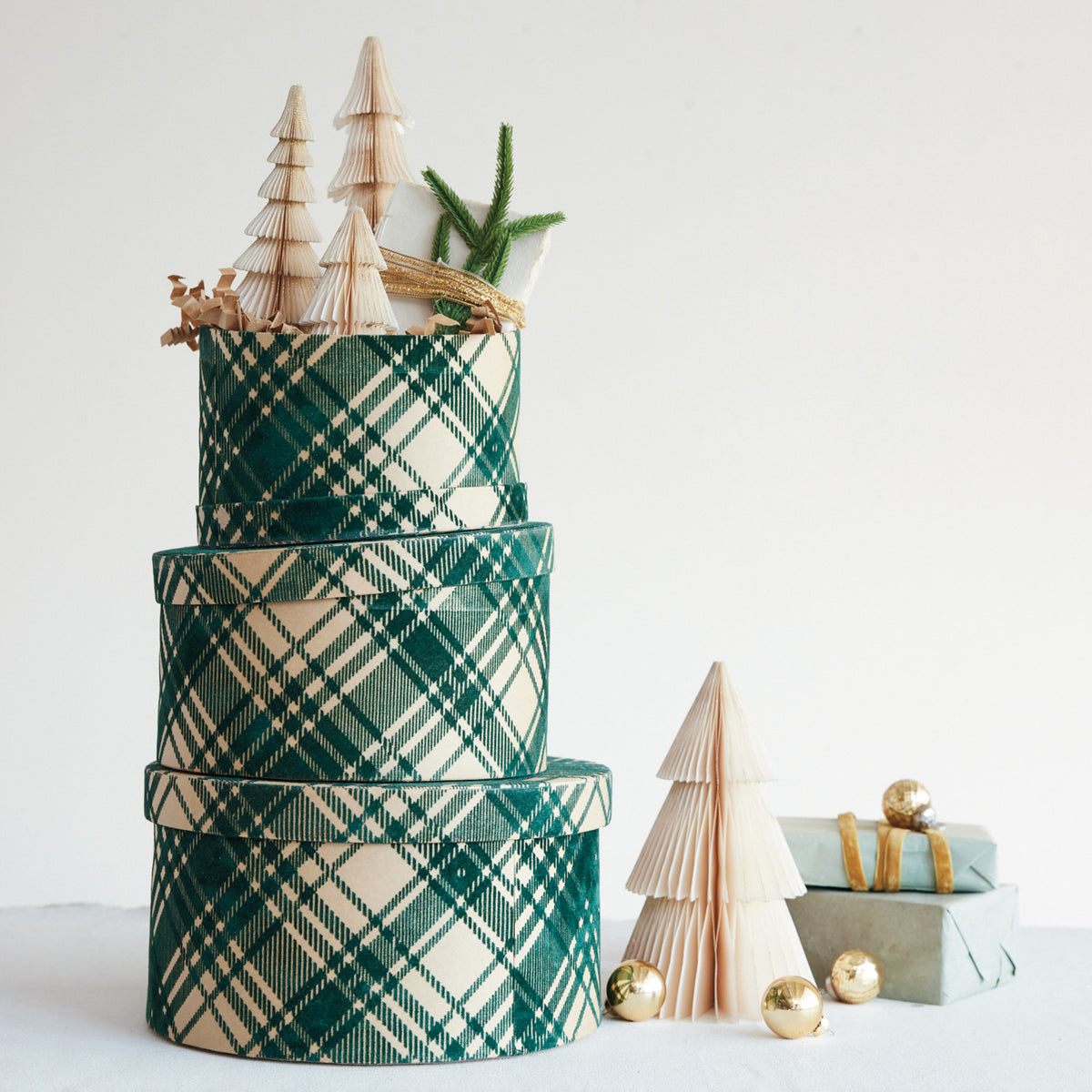 Handmade Flocked Gift Box