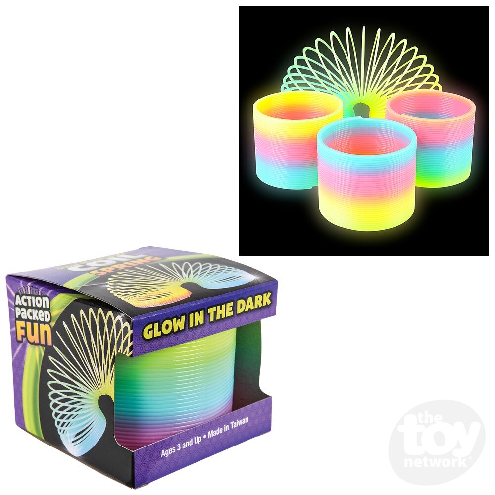 Glow-In-The-Dark Coil Spring