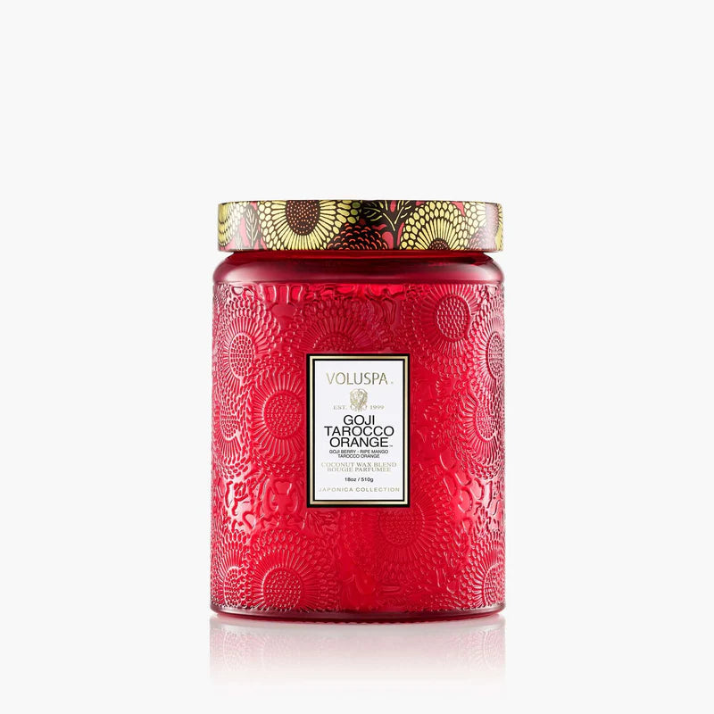 Goji Tarocco Orange Candle - Large