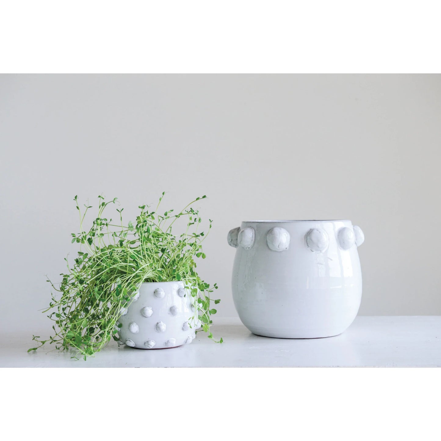 Large Hobnail Terra-cotta Planter