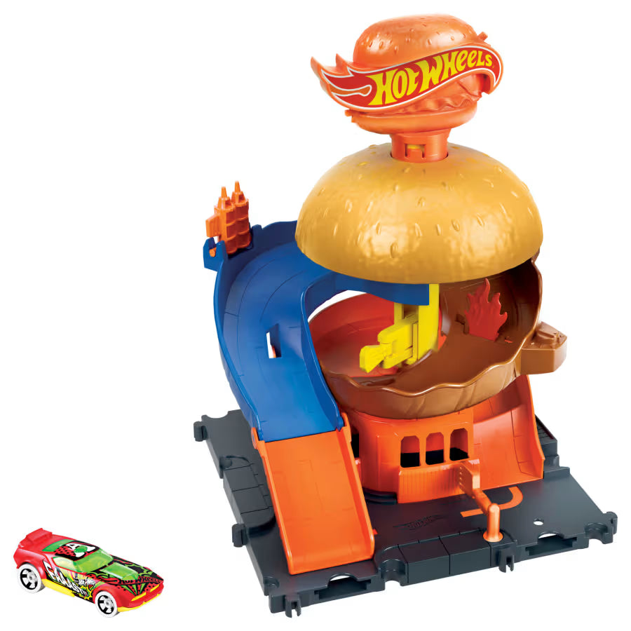 Hot Wheels® City Burger Drive-Thru Playset