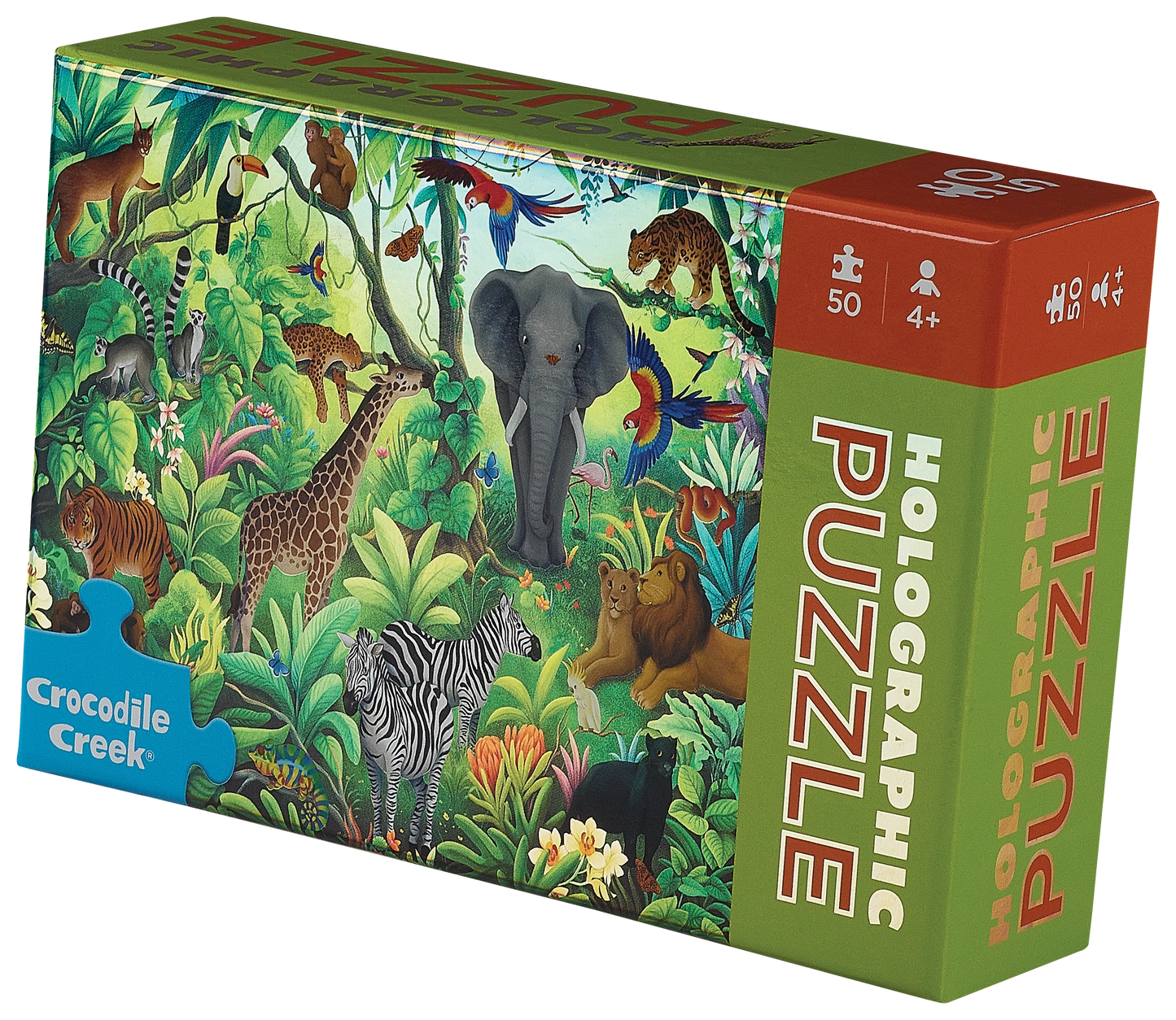 Jungle Paradise Holographic Puzzle 50pc