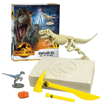 Jurassic World Dominion Dinosaur Dig: Blue, T. Rex, Amber