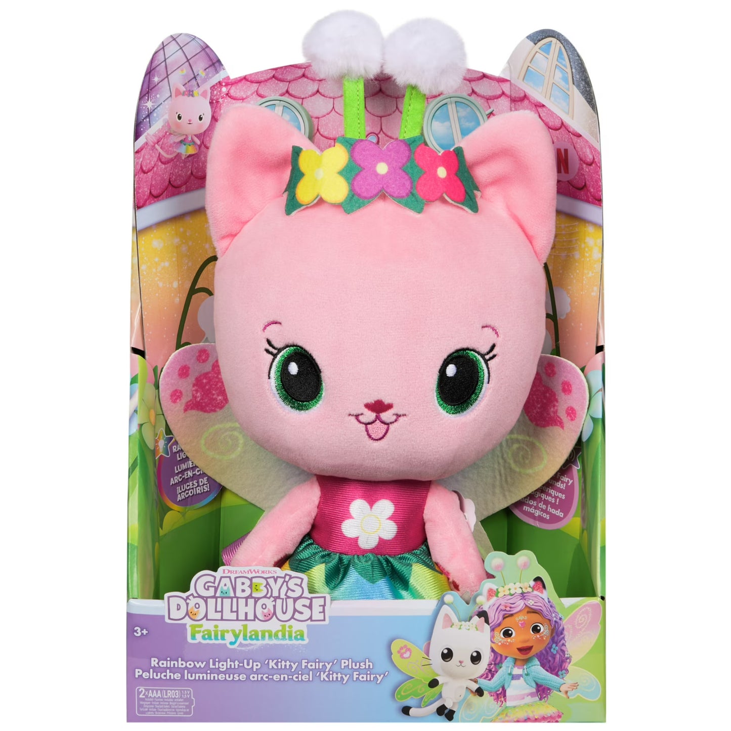 Gabby's Dollhouse Fairylandia Kitty Plush