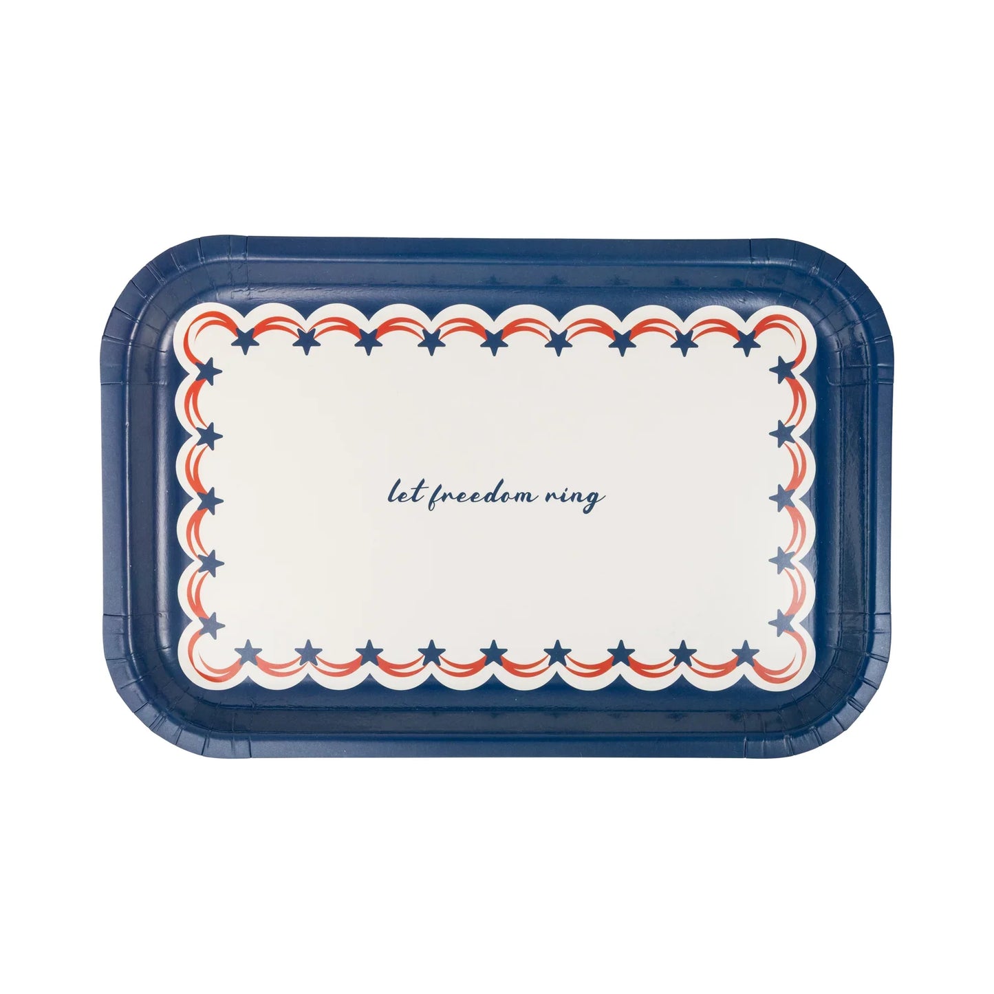 Let Freedom Ring Paper Plates