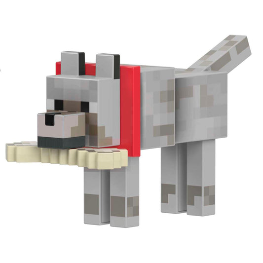 Minecraft Diamond Wolf Action Figure