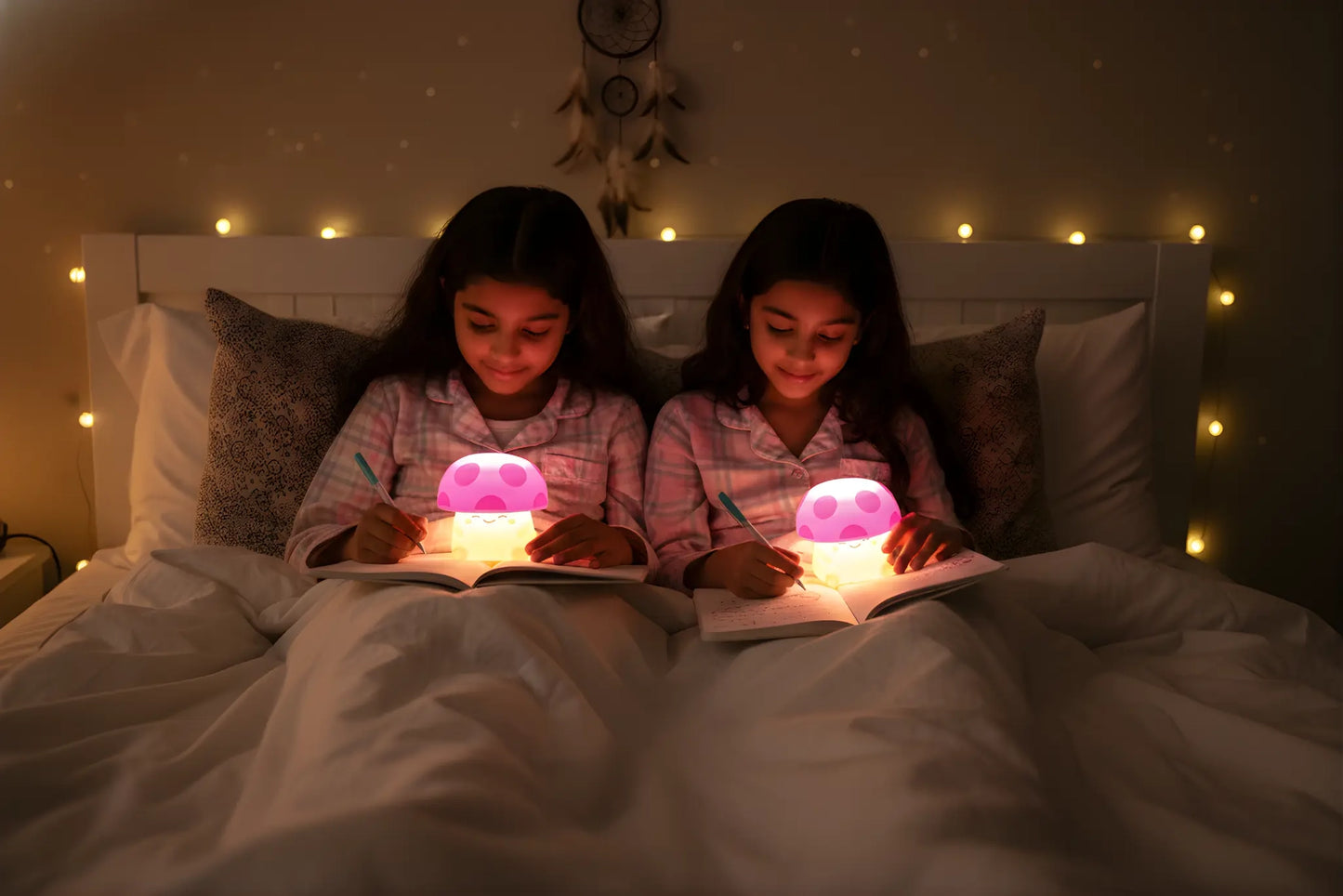 Mushi Mushroom Night Light - Red