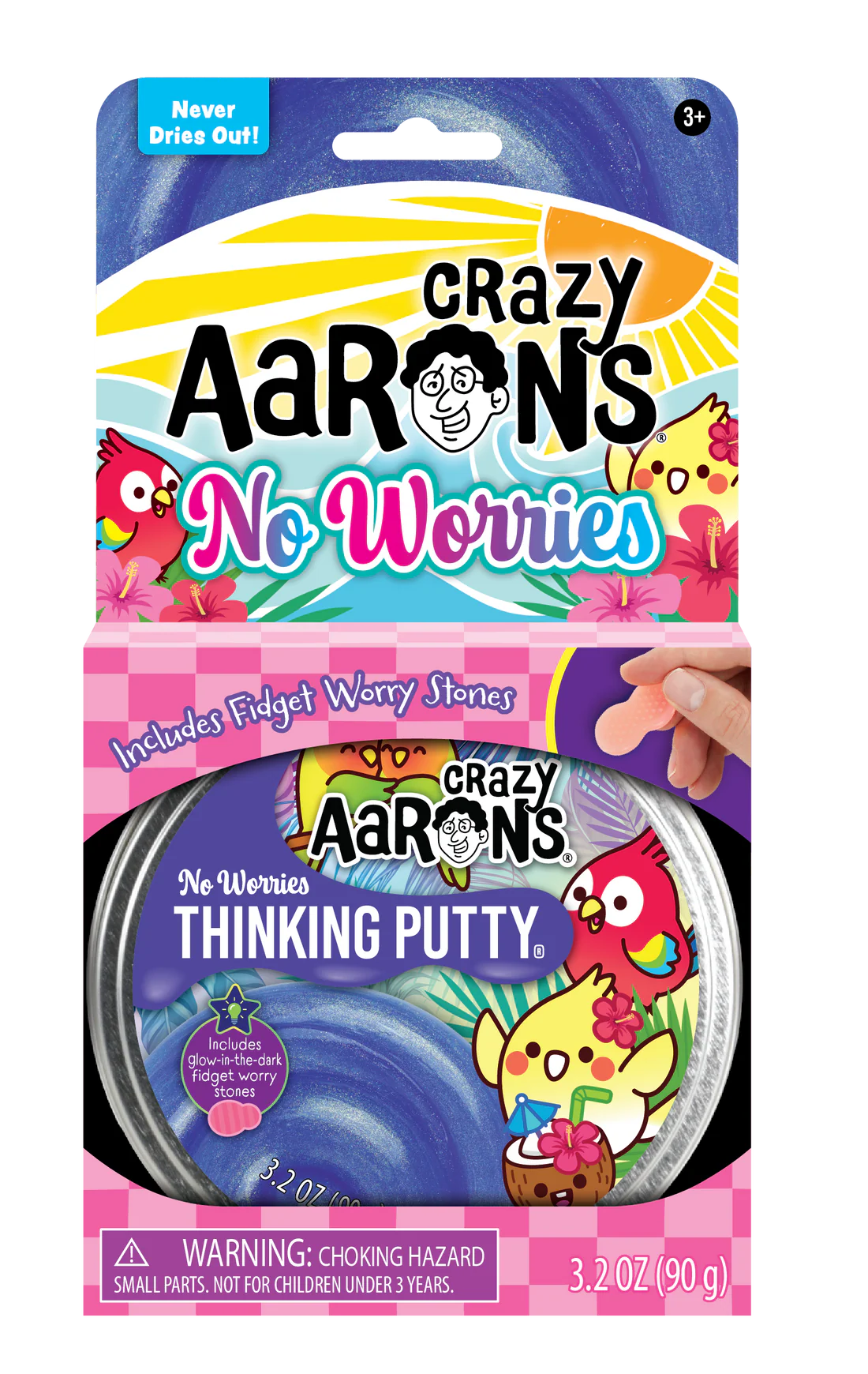 Crazy Aaron's Thinking Putty: No Worries