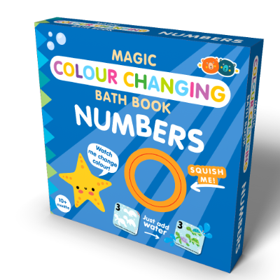 Color Changing Bath Book: Numbers