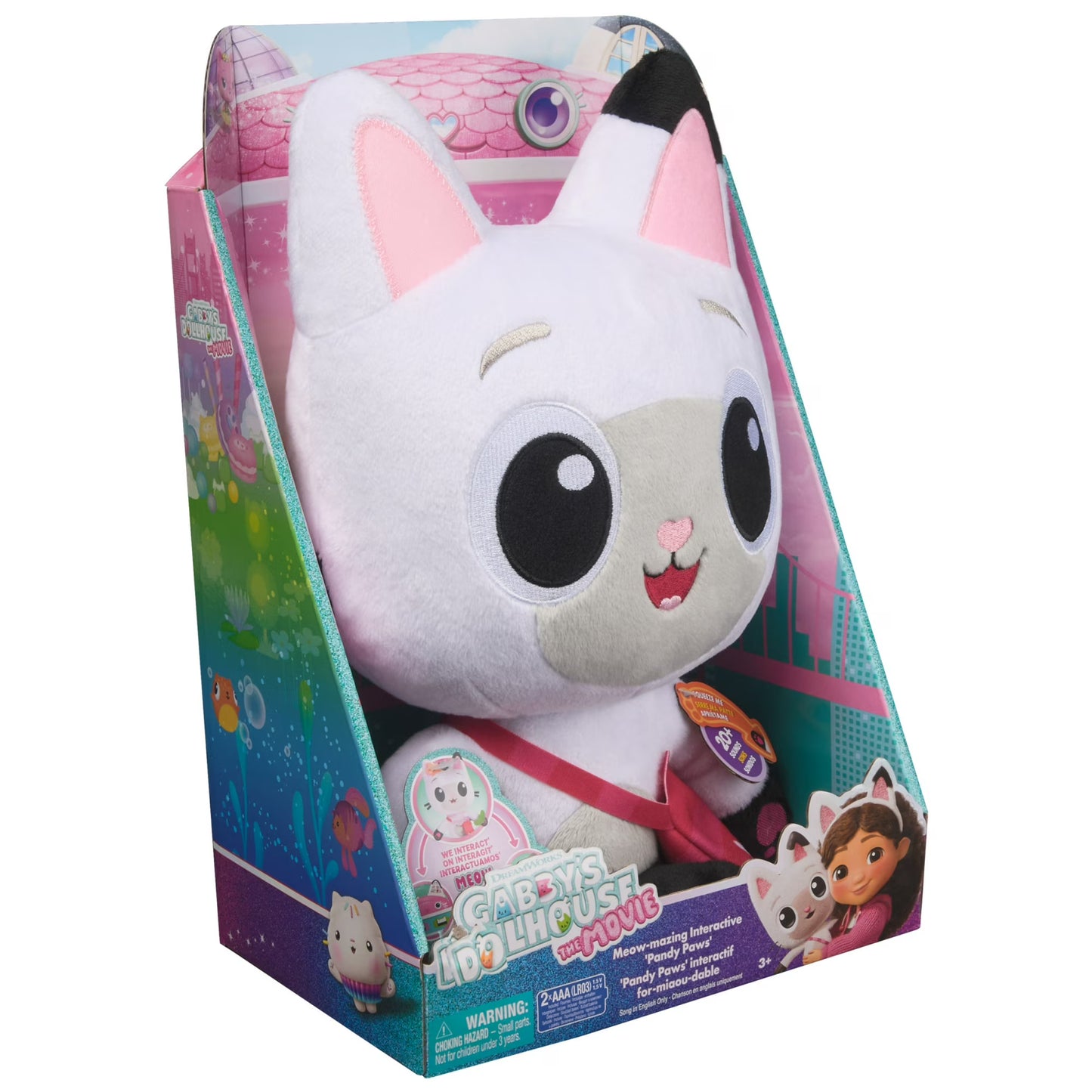 Gabby's Dollhouse Meowmazing Interactive Pandy Plush