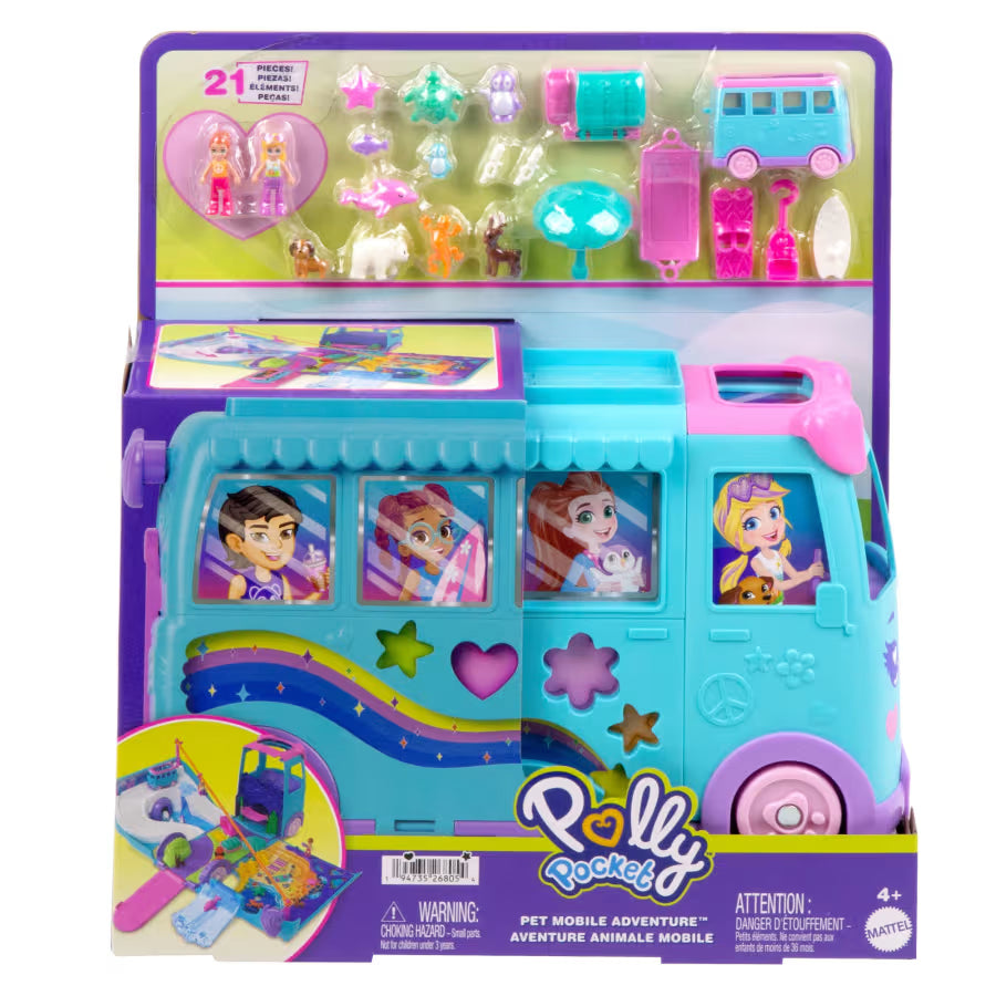 Polly Pocket Pet Van Playset