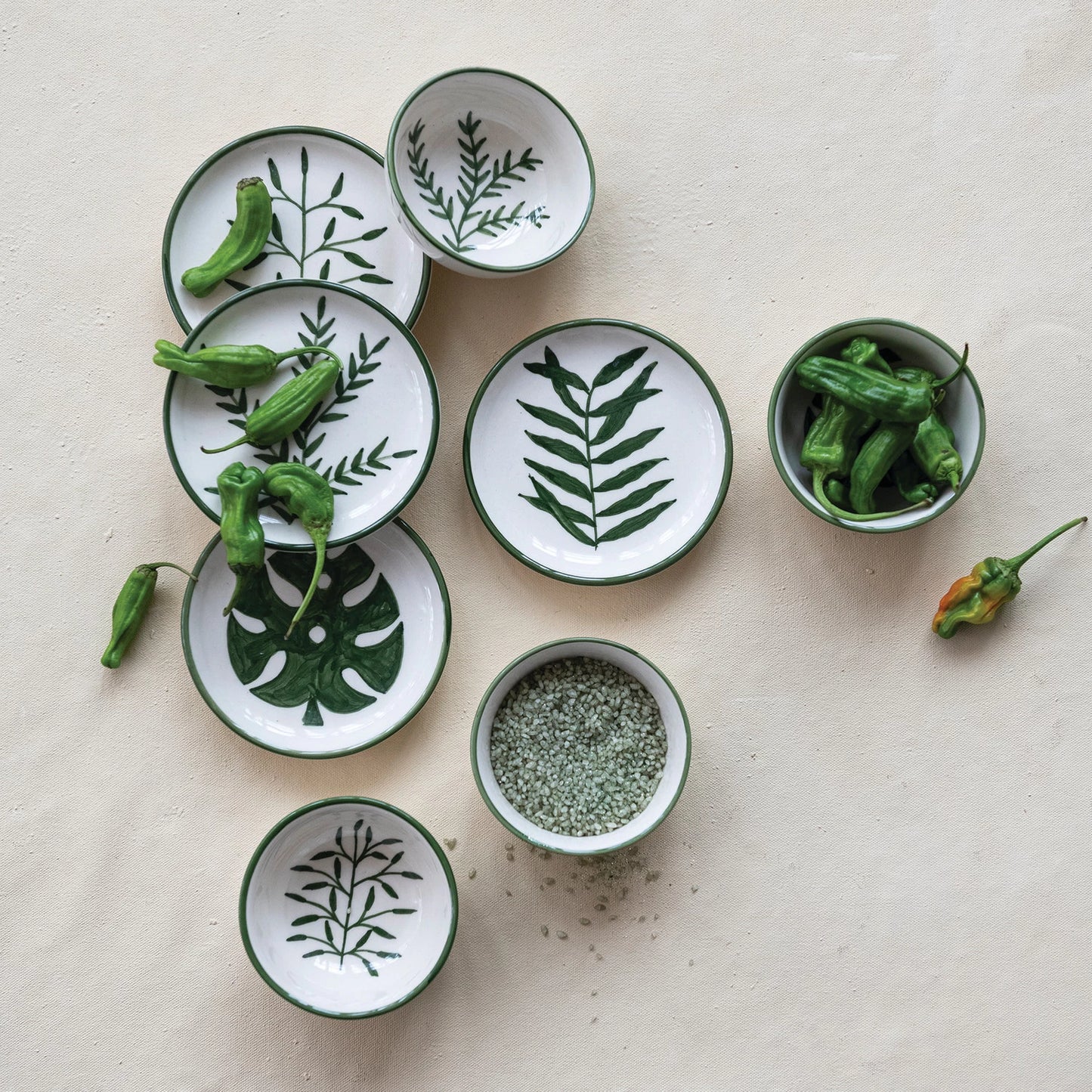 Botanical Stoneware Plate