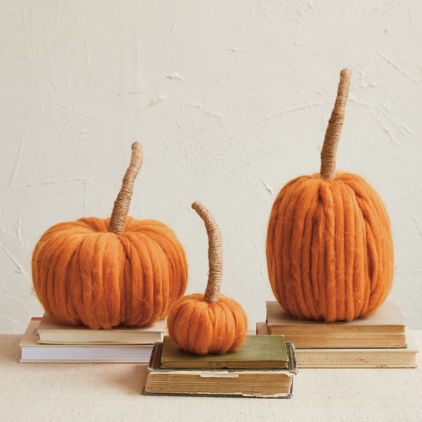 Orange Wool Pumpkin