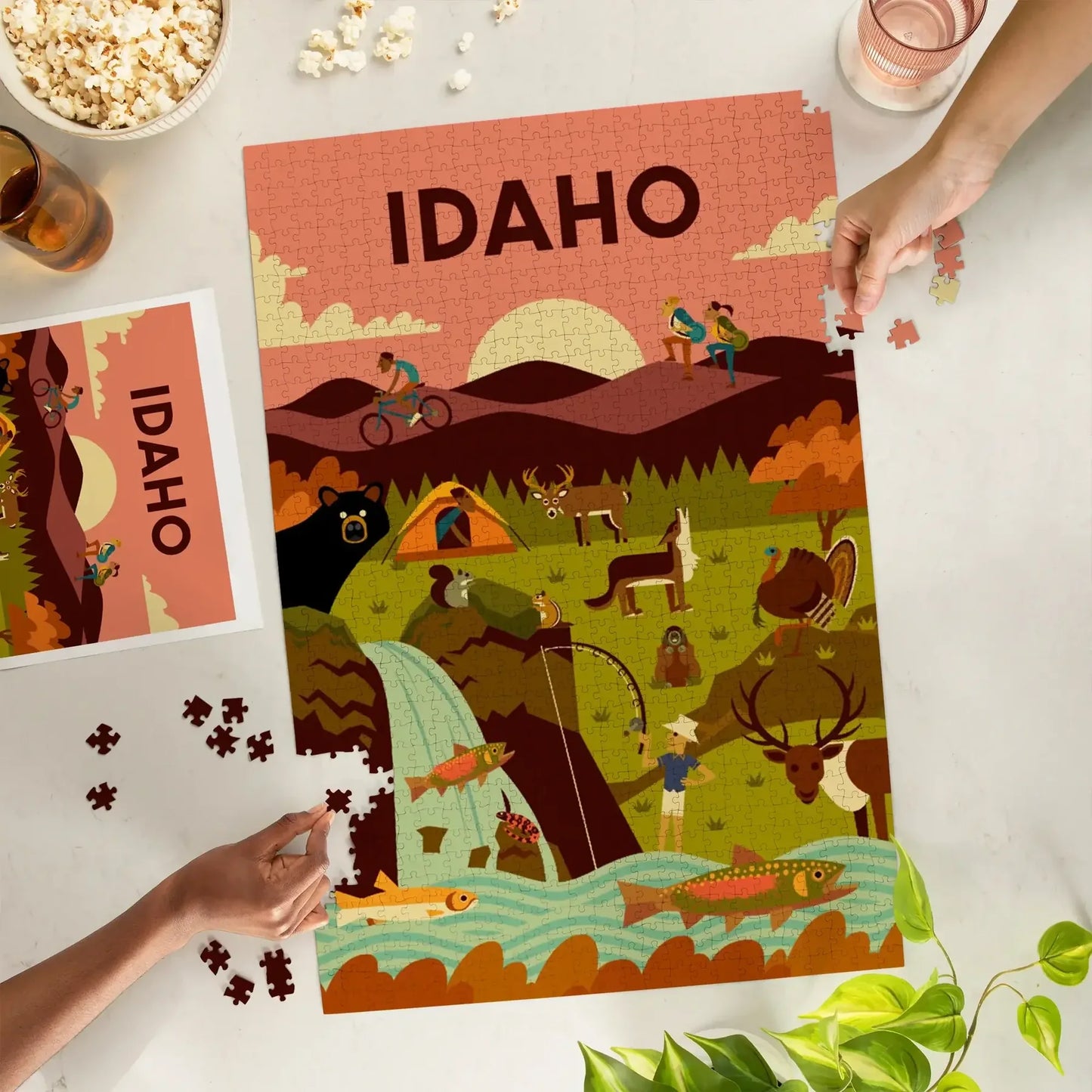 Idaho Geometric Puzzle