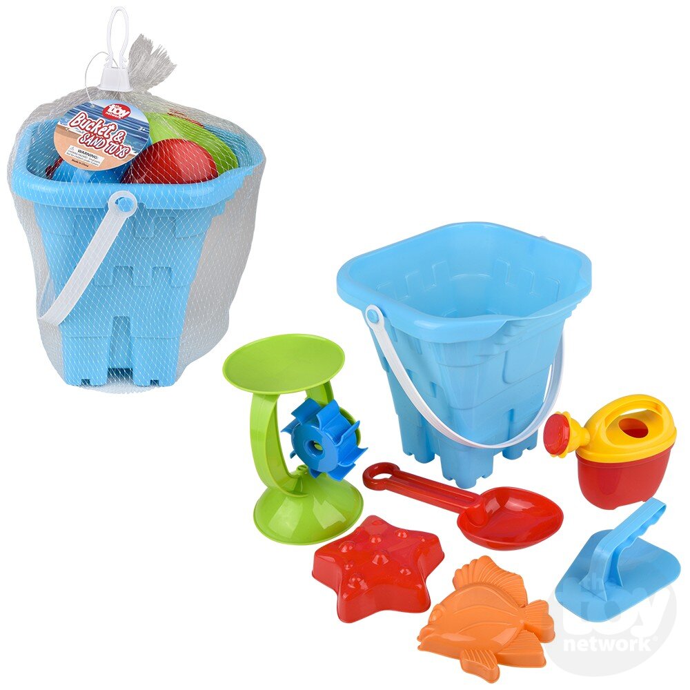 Sand Toys and Bucket