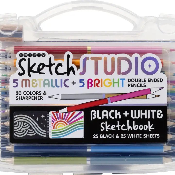 Sketch Studio: Black & White Travel Set