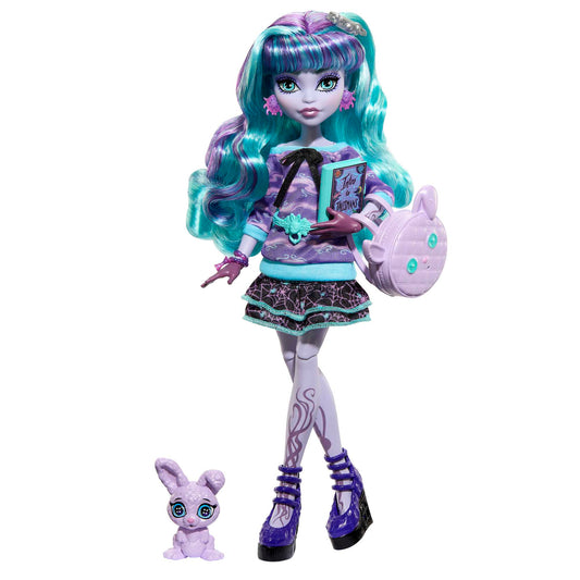 Monster High Doll And Sleepover Accessories Blue