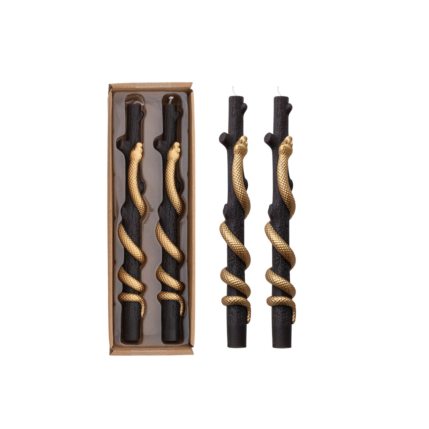 Snake Taper Candles