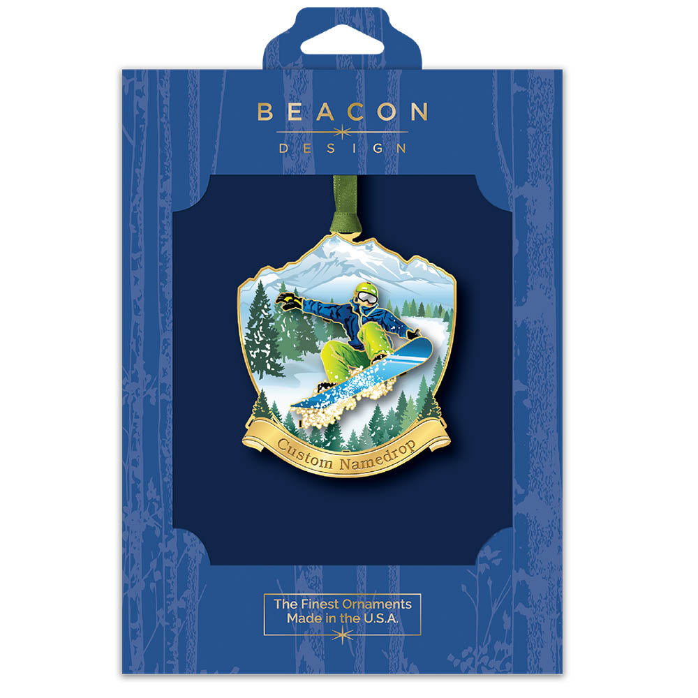 Snowboarder Ornament