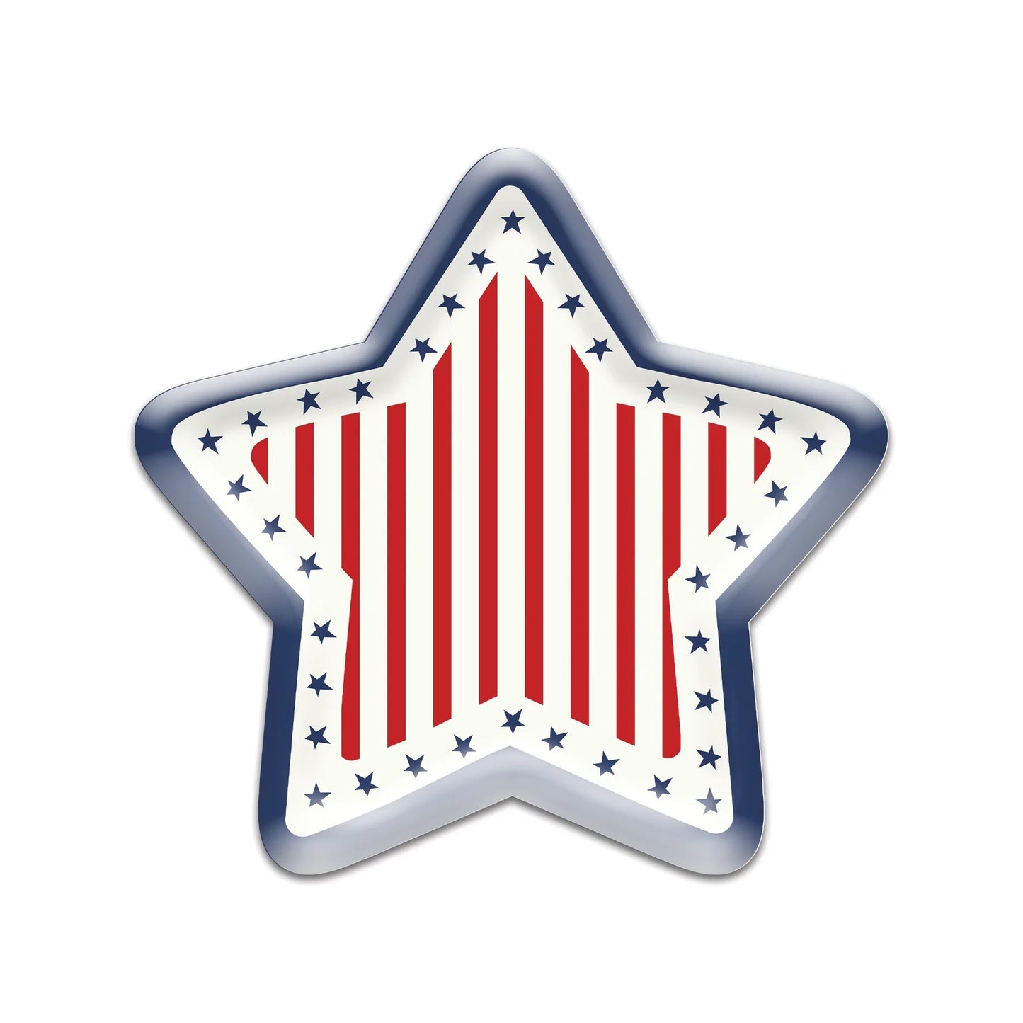 Stars and Stripes Paper Plates