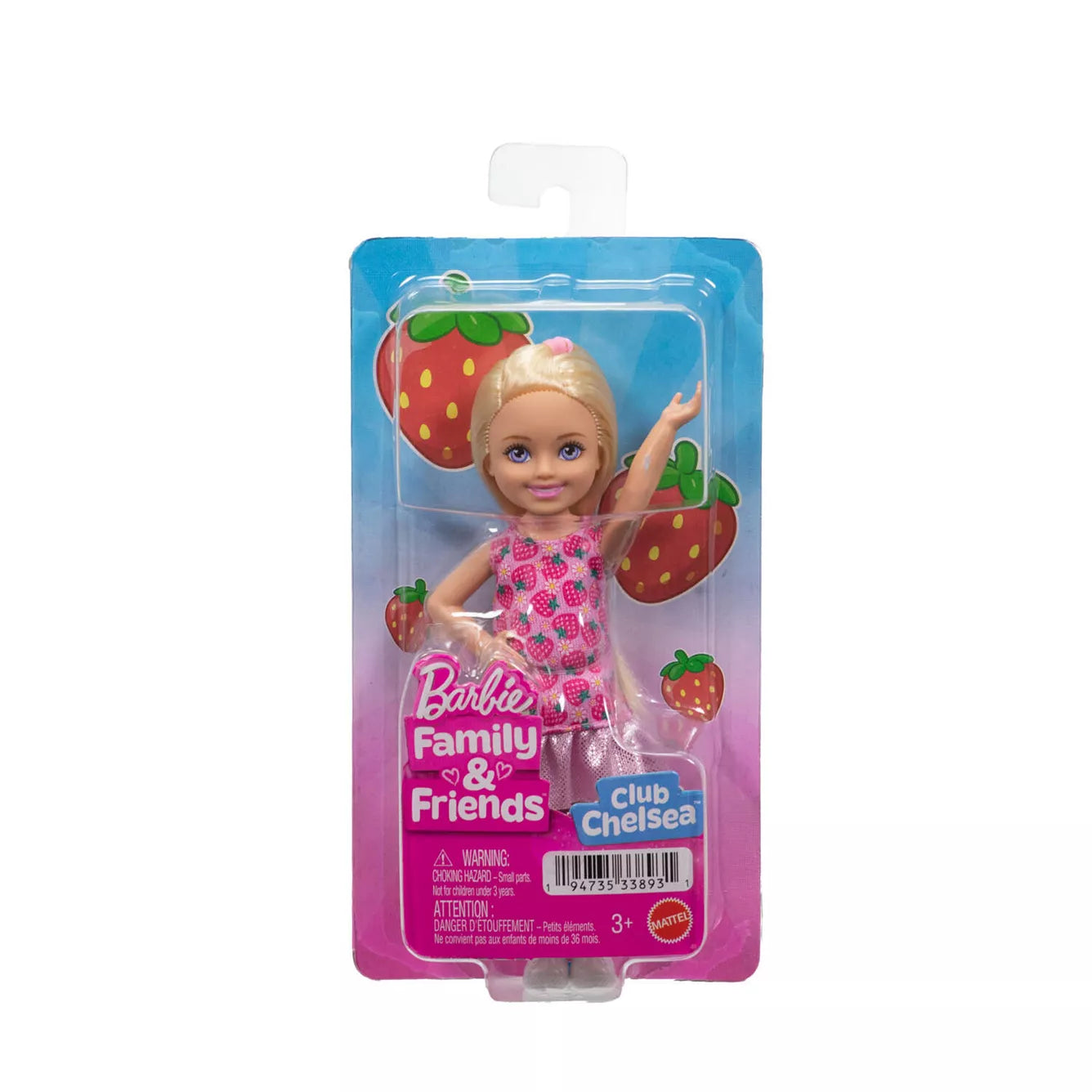 Barbie Chelsea Strawberry Dress Doll