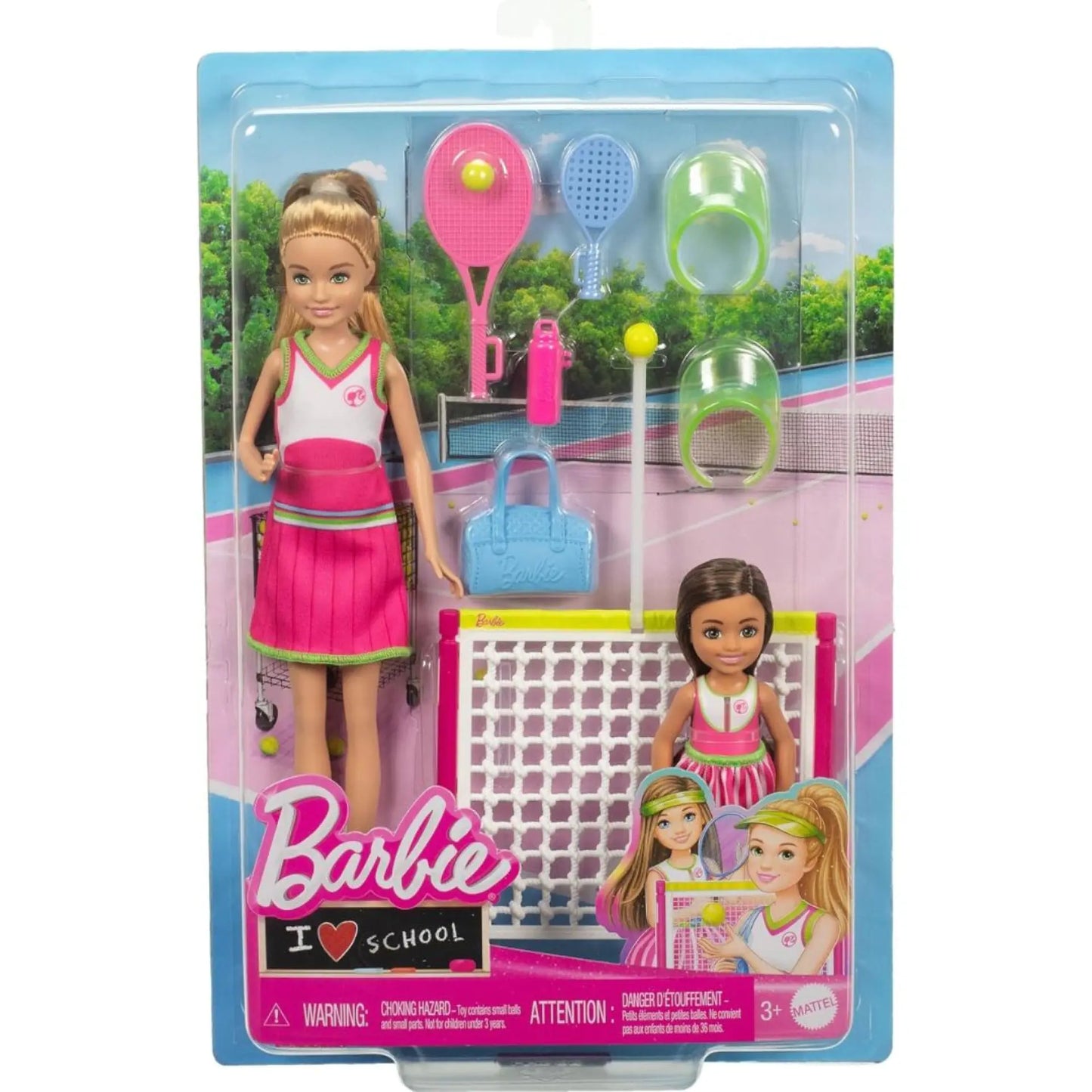 Barbie Chelsea and Stacie Tennis Lesson