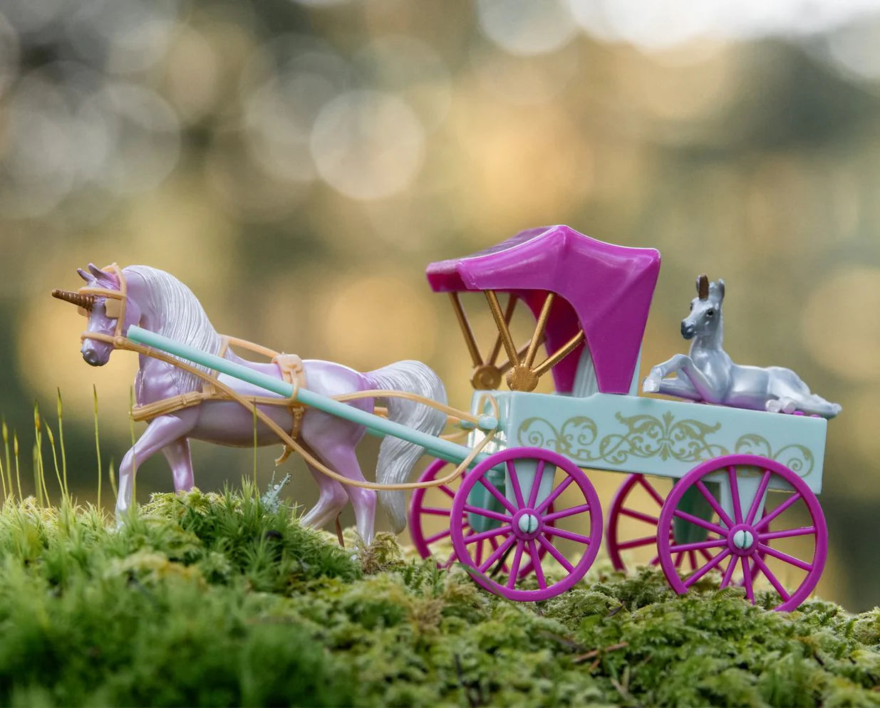 Unicorn Magic Carriage and Foal