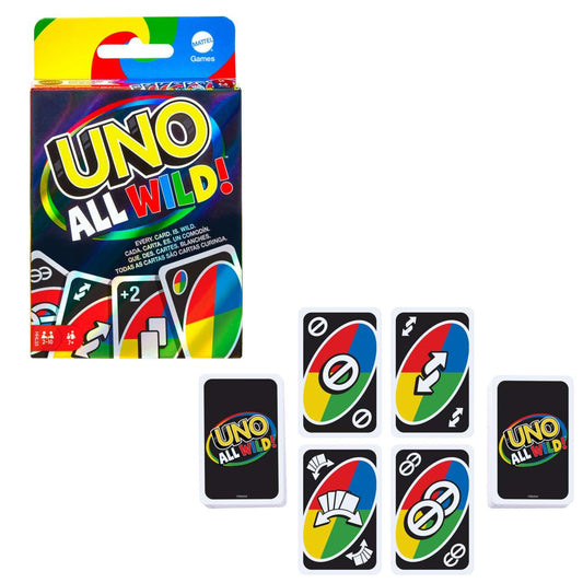 UNO All Wild Family Card Game