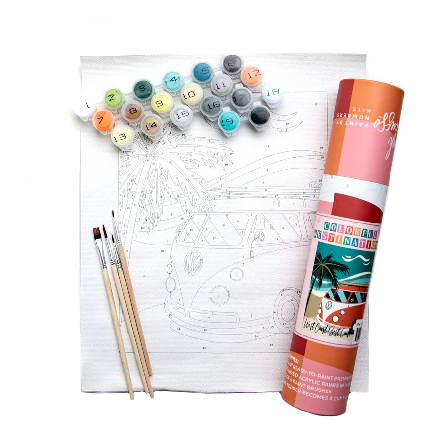 Paint By Numbers - West Coast Best Coast