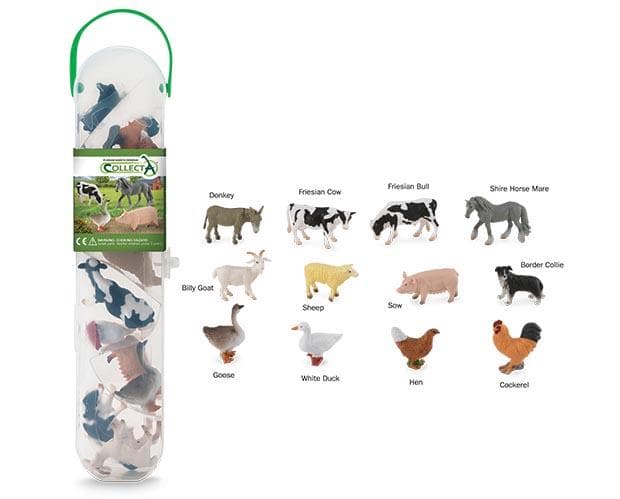 Mini Farm Animals Box Set