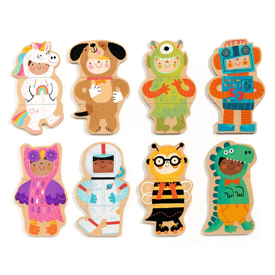 Fancy-up Wooden Magnets