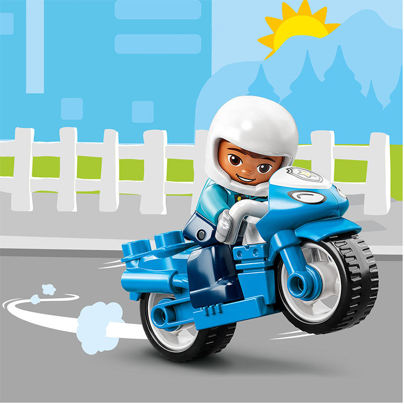 Duplo Police Motorcycle