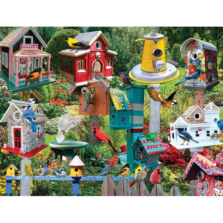 Birdhouse Village Puzzle