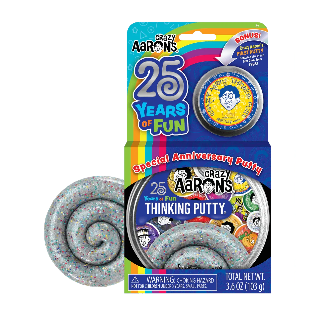 25th Anniversary Thinking Putty Pack