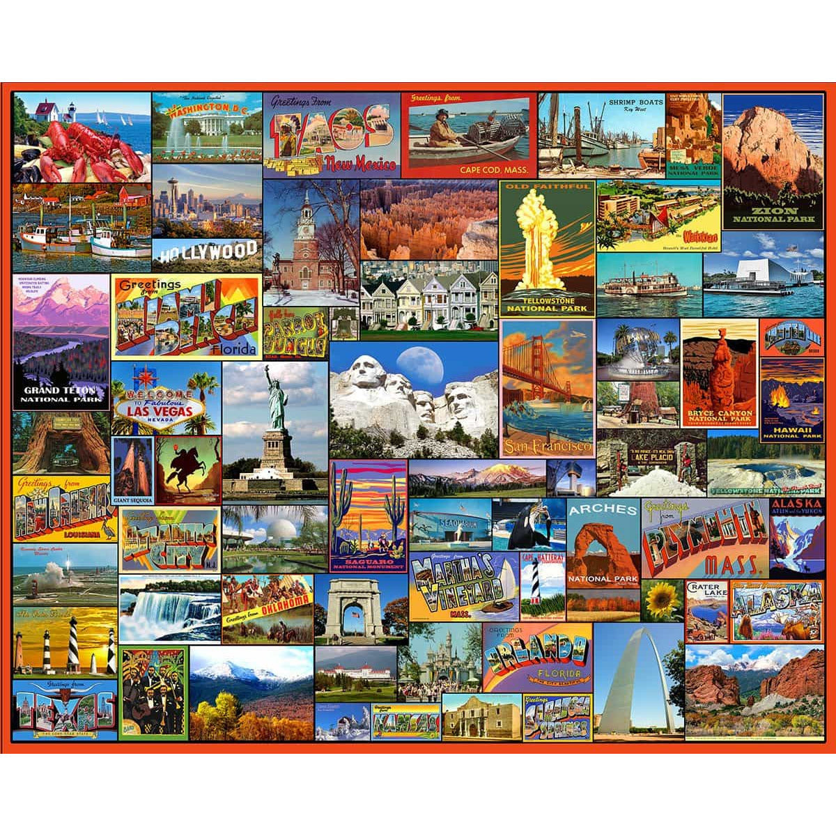 Best Places in America Puzzle