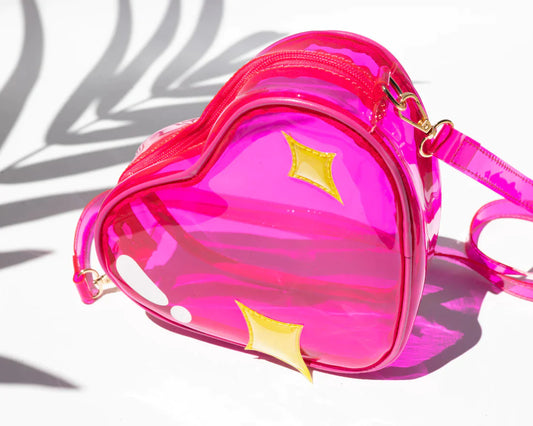 Jelly Fruit Handbag - Pink Heart