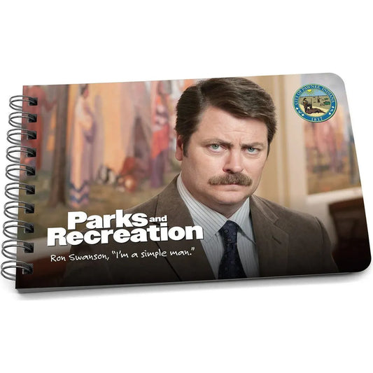 Parks and Rec Ron Swanson Quotes Book
