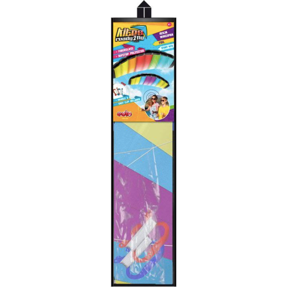 Ready 2 Fly Rainbow Foil Kite