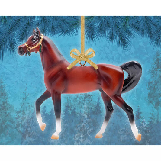 Arabian Beautiful Breeds Holiday Ornament 2022 Breyer