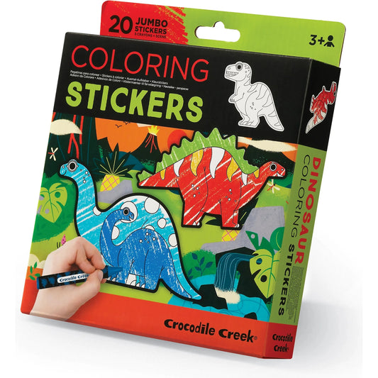 Coloring Stickers - Dinosaurs