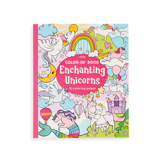 Color-In-Book: Enchanting Unicorn