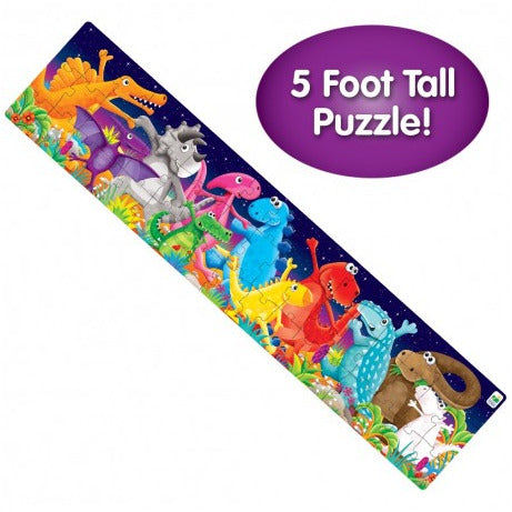 Long & Tall Puzzles Color Dancing Dinos