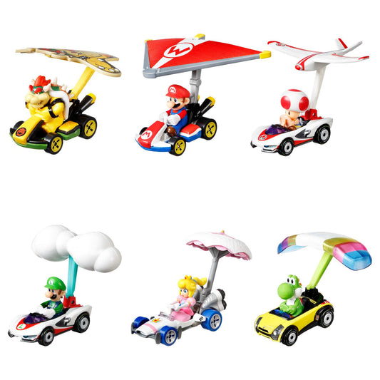 Hot Wheels Mario Kart Characters Car