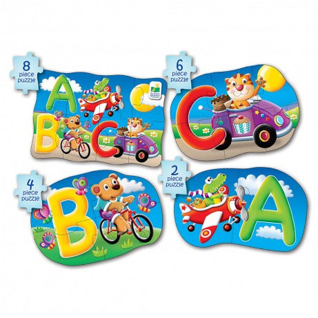 My First Puzzle Sets 4-In-A-Box Puzzles ABC