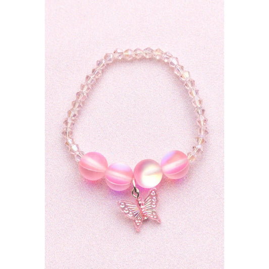Holo Pink Crystal Bracelet