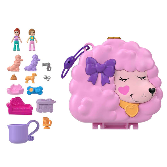 POLLY POCKET GROOM & GLAM POODLE COMPACT