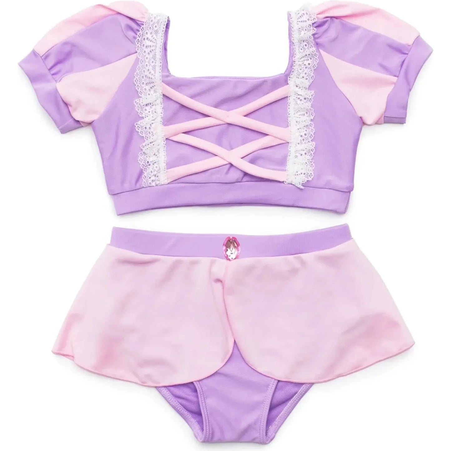 Rapunzel Swim Suit Size 3-4