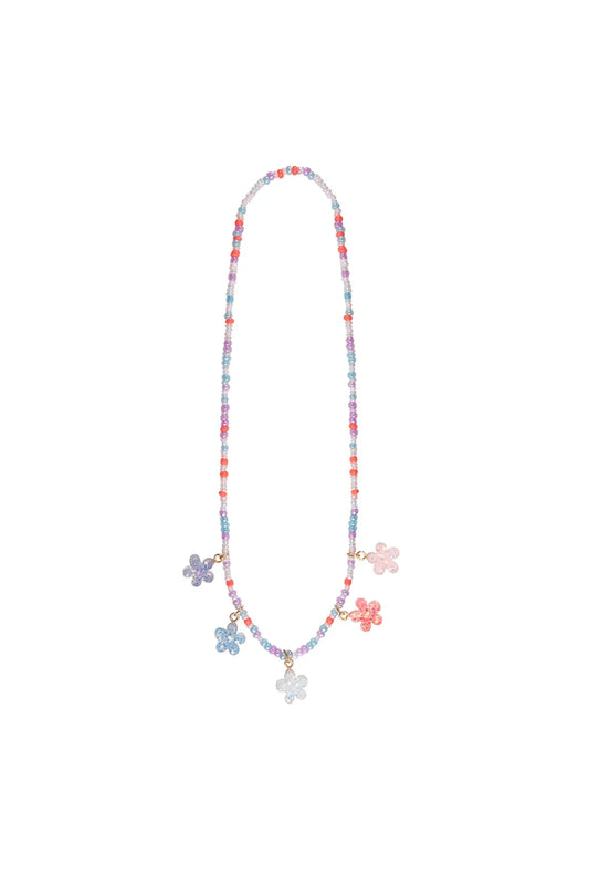 Shimmer Flower Necklace