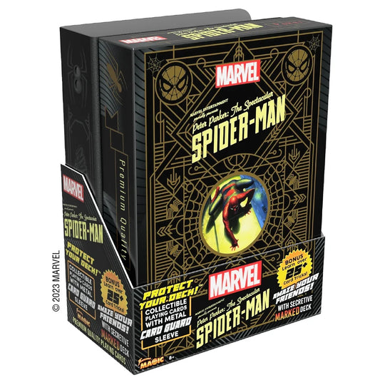 MARVEL Card Guard with Collectible Deck: SPIDER-MAN