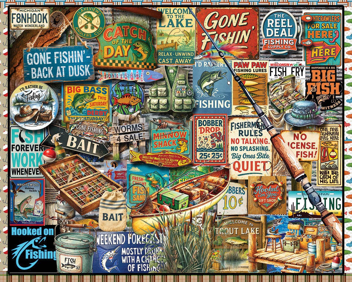 I Love Fishing Puzzle